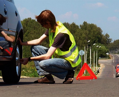 ремонт авто на дороге